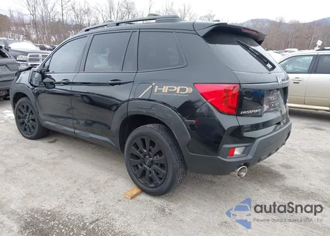 2023 Honda Passport Awd Ex-L from USA, damaged, VIN 5FNYF8H57PB035114